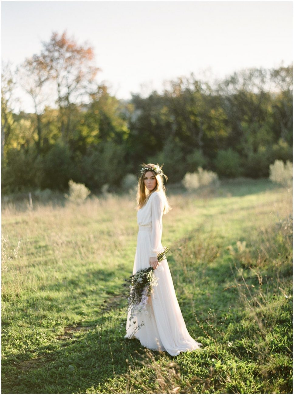 provence destination wedding editorial bride horse fine art wedding photographer