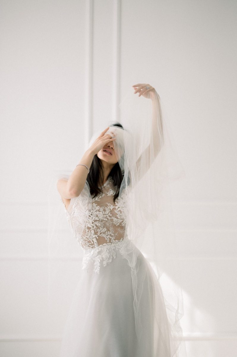 Editorial fine art fashion wedding workshop