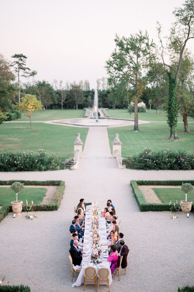 DINER - Editorial fashion wedding couple session at chateau de tourreau