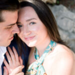 Stunning proposal in the Exotic Garden of Eze, captured discreetly by Christophe Serrano photographer