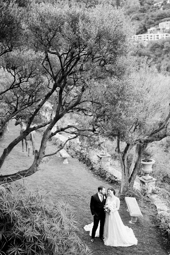 Pre wedding shoot at Eze Chèvre d or French Riviera Photographer