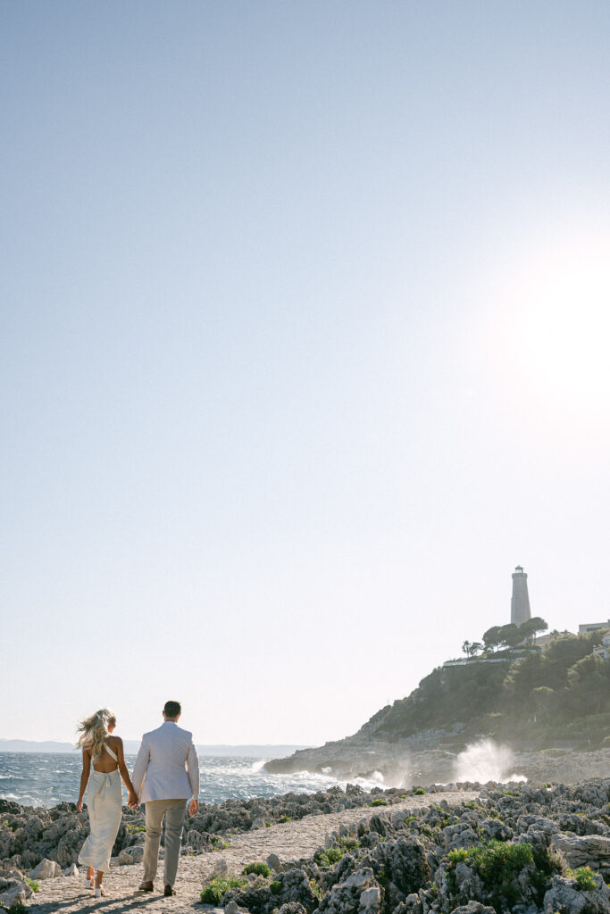 Saint Jean Cap Ferrat Proposal Grand Hotel lighthouse