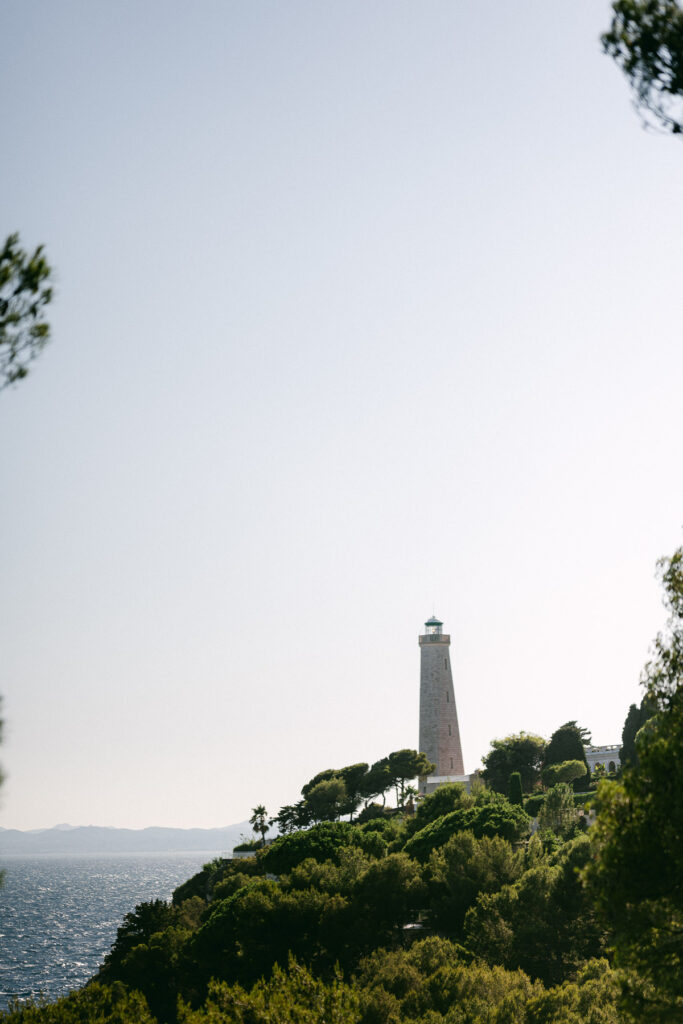 Saint Jean Cap Ferrat Proposal Grand Hotel lighthouse