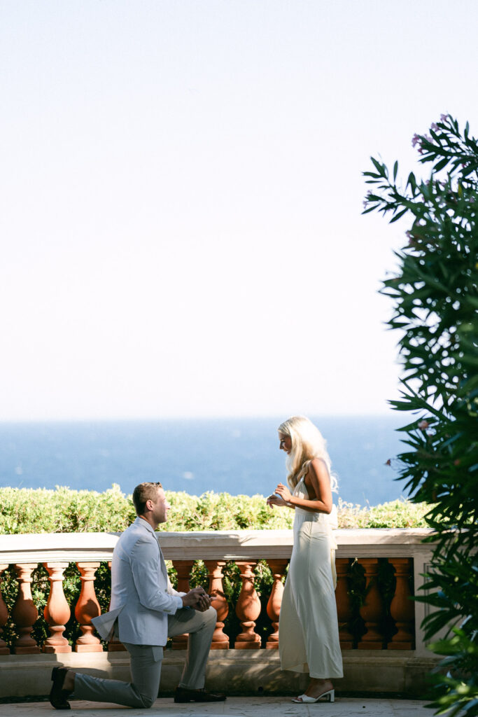 Saint Jean Cap Ferrat Proposal Grand Hotel lighthouse