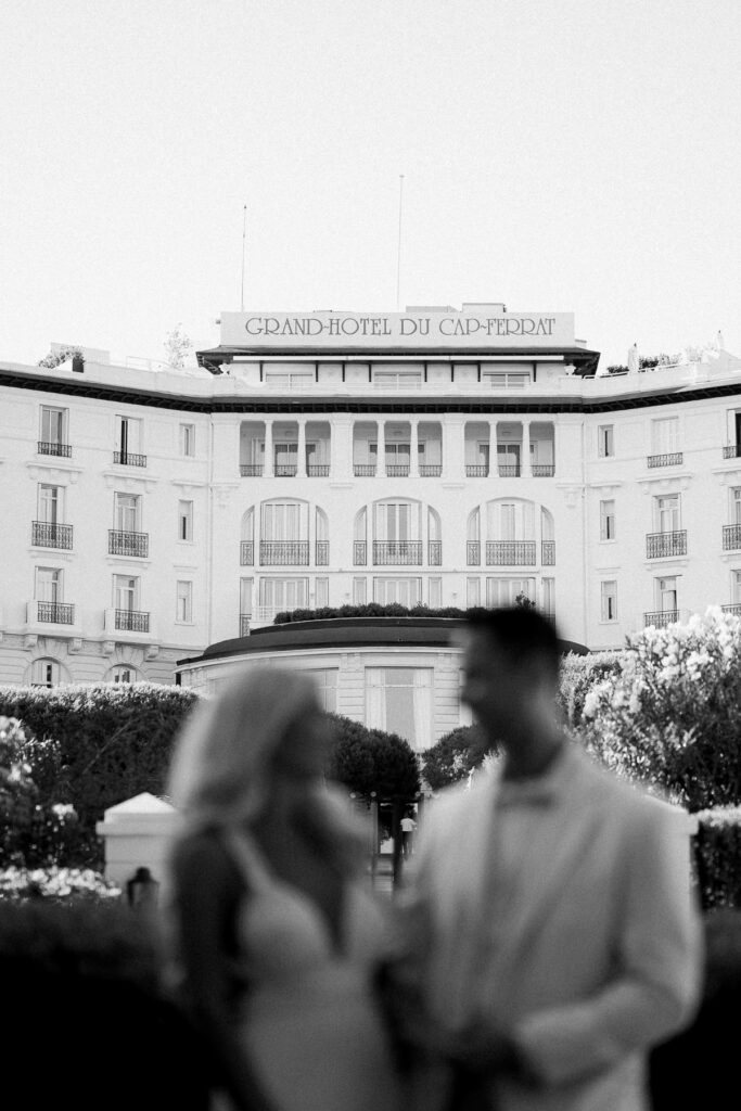 Saint Jean Cap Ferrat Proposal Grand Hotel lighthouse