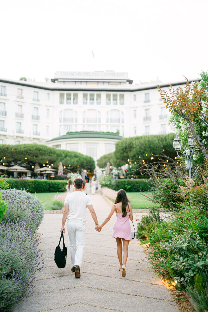 Saint Jean Cap Ferrat Proposal Lighthouse Grand Hotel
