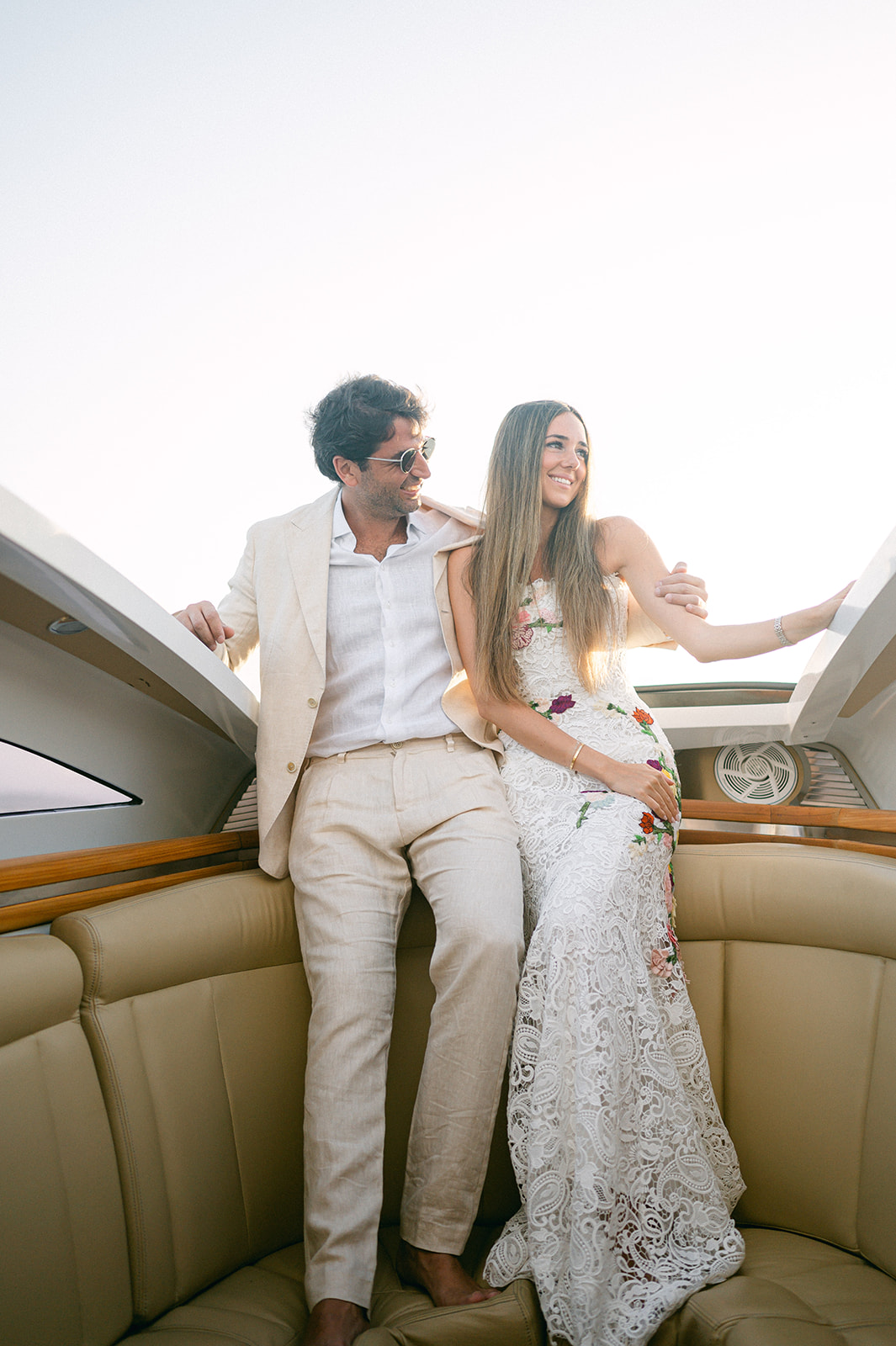 proposal engagement session photo at Saint Tropez