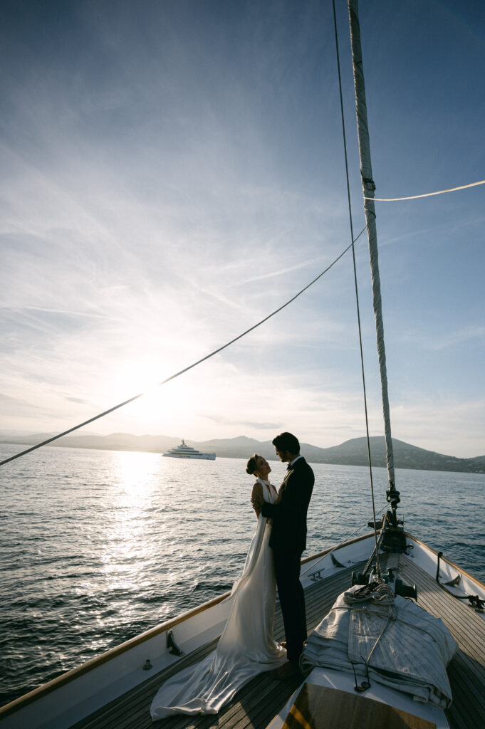 proposal engagement session photo at Saint Tropez