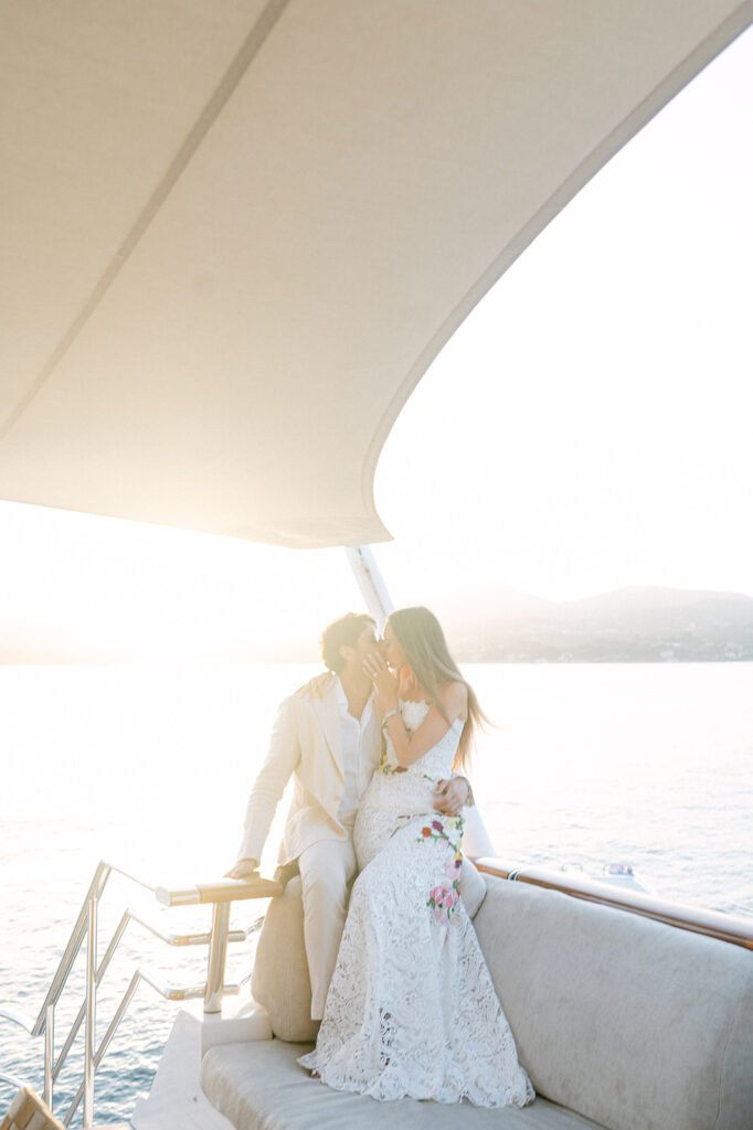 proposal engagement session photo at Saint Tropez