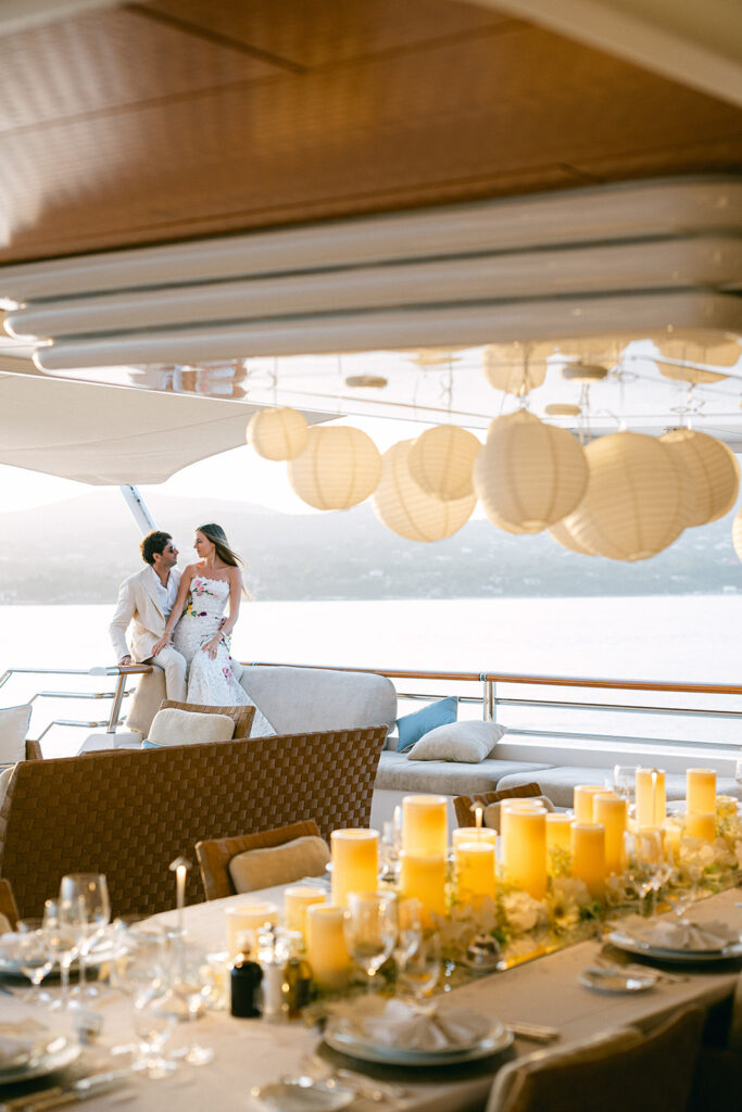 proposal engagement session photo at Saint Tropez