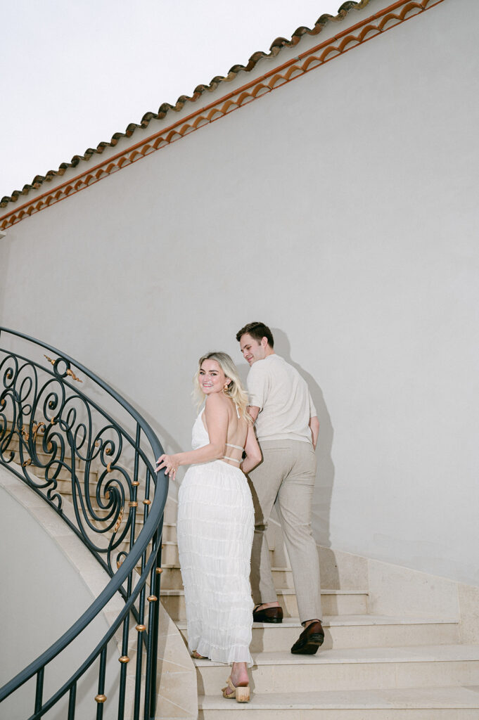 engagement proposal Airelles Saint Tropez Chateau Messardiere