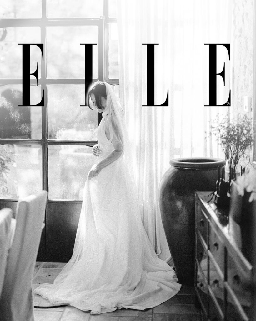 Destination Wedding Gordes bastide de Laurence Elle magazine provence