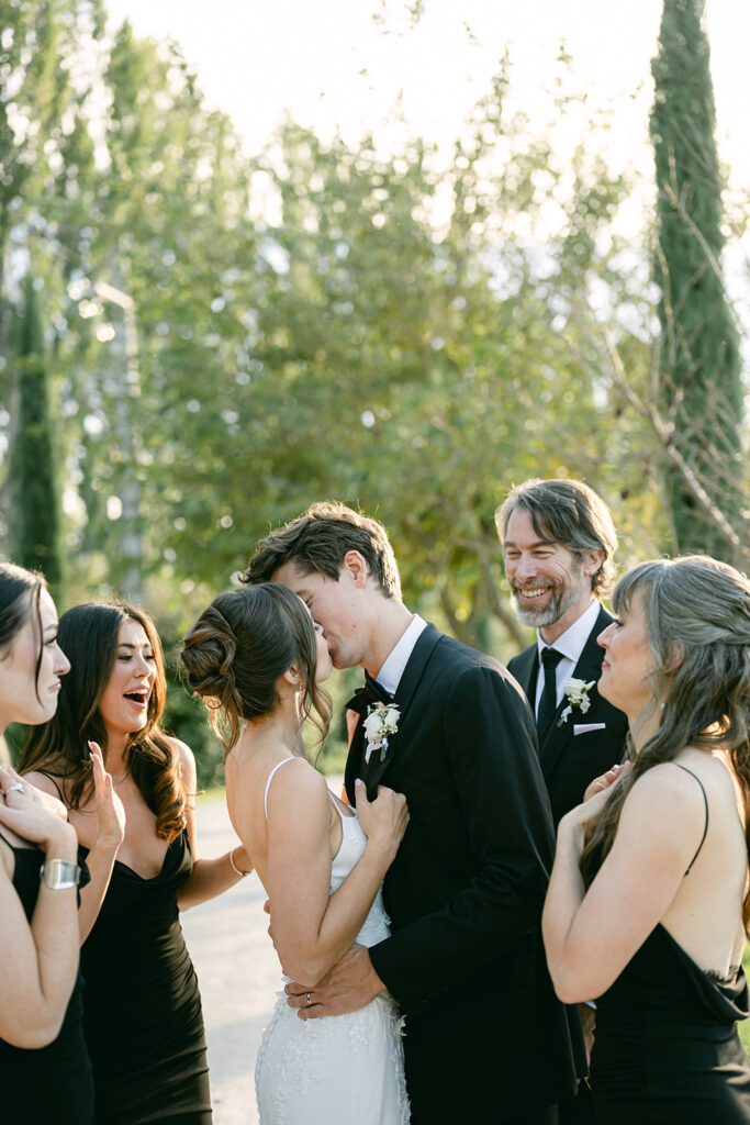 Luxury editorial wedding at Bastide de Laurence, Provence, with elegant white floral decorations